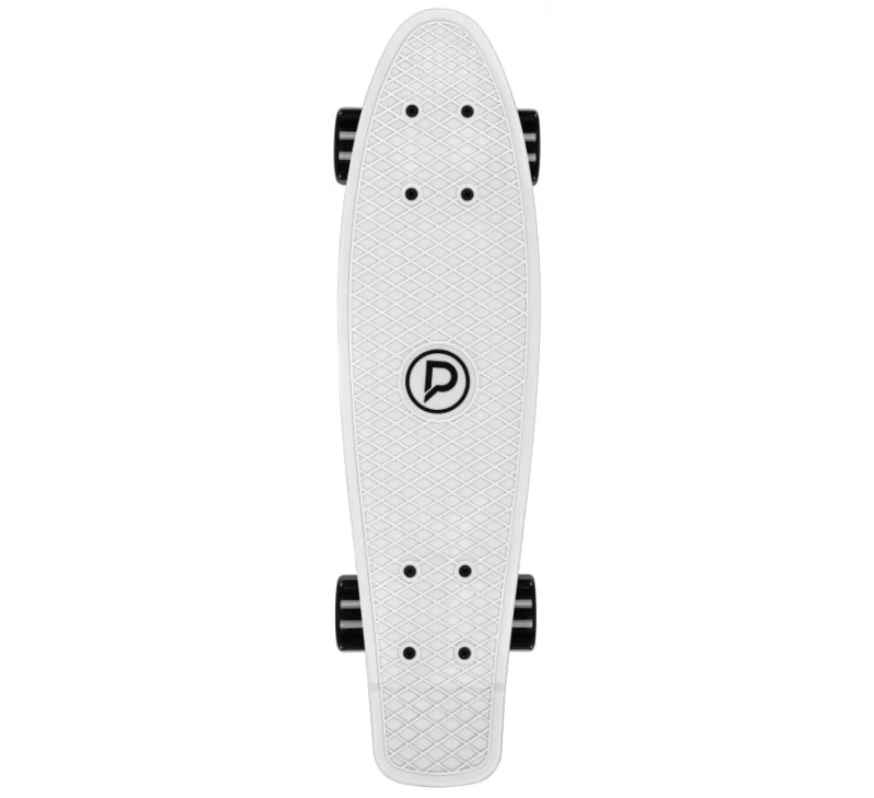 Playlife Vinylboard 22 x 6" White / black Wheels - Image 2