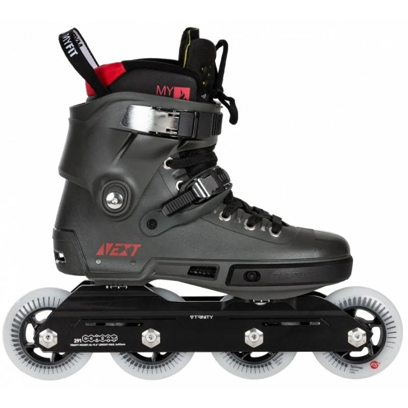 Powerslide Skate Next Charcoal 90 - Image 2