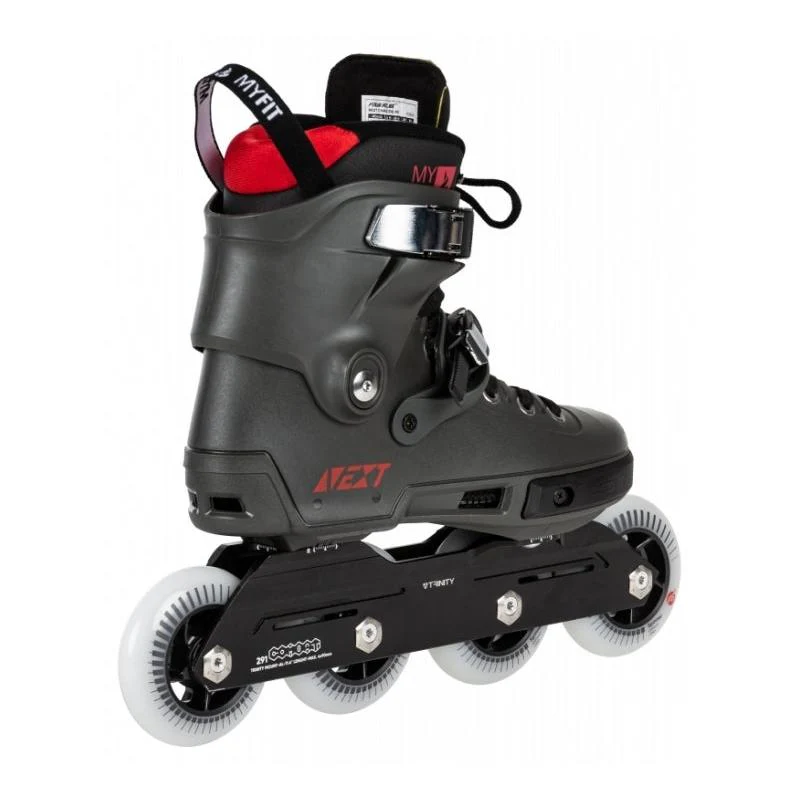 Powerslide Skate Next Charcoal 90 - Image 3