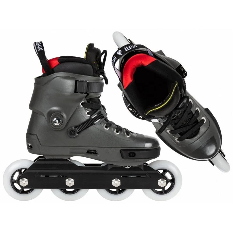 Powerslide Skate Next Charcoal 90 - Image 7