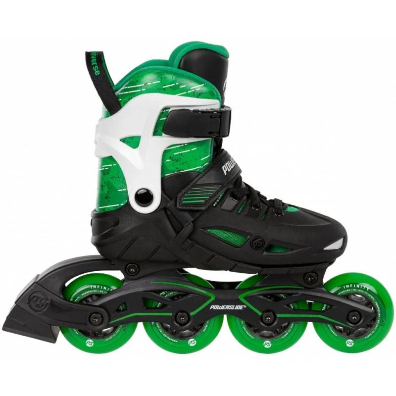 Powerslide Skates Kids Phuzion 4W Universe Green - Image 2