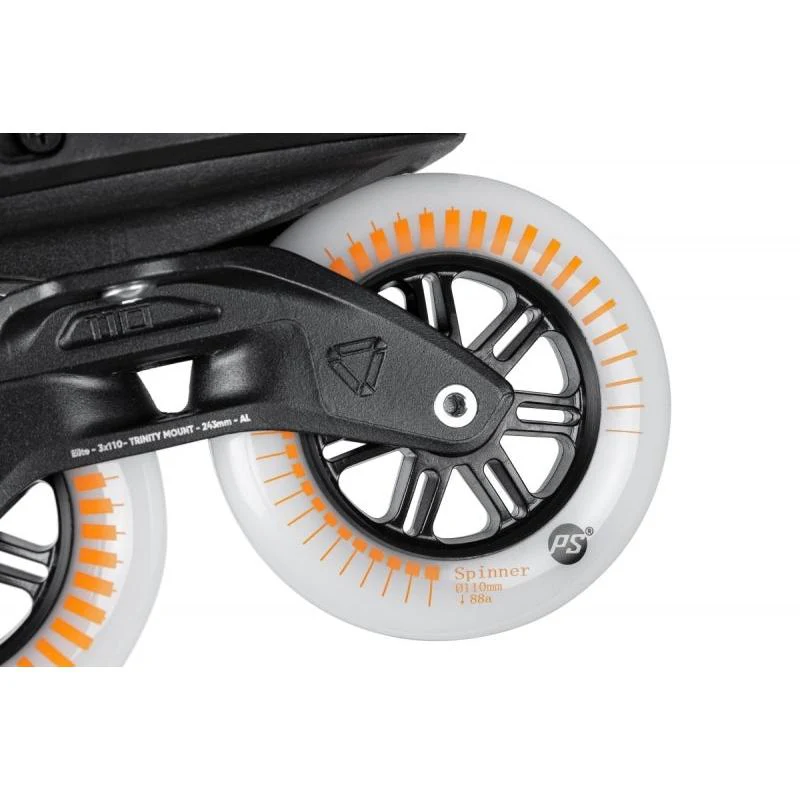 Powerslide Skates Next SL Black 110 - Image 7