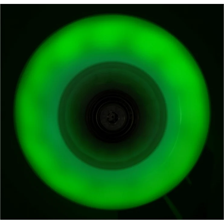 Powerslide Wheels Fothon Envy 72mm 82a green LED - Image 2