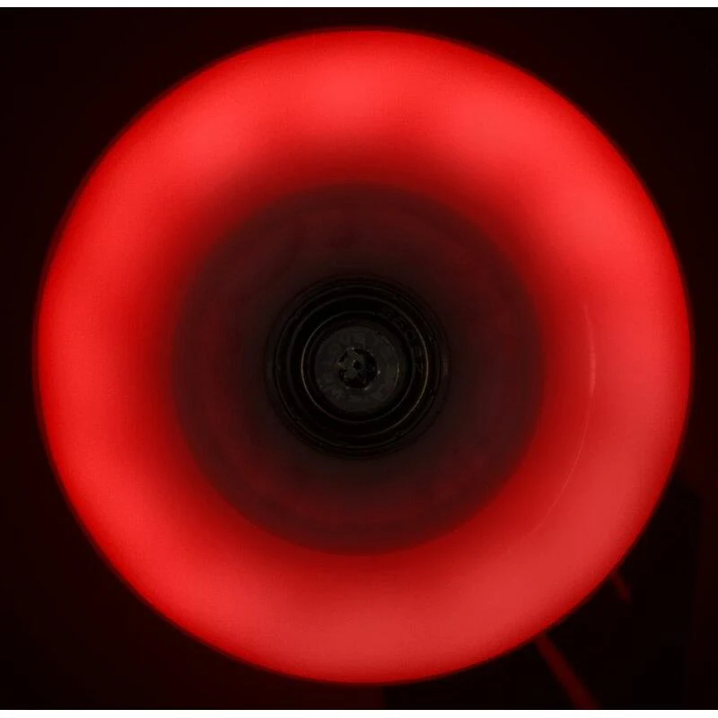Powerslide Wheels Fothon Rage 76mm 82a red LED - Image 3