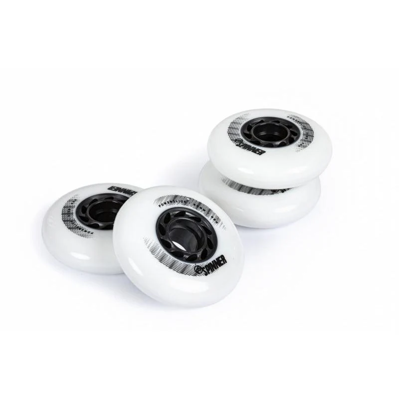 Powerslide Wheels Spinner 80mm 88a white - Image 2