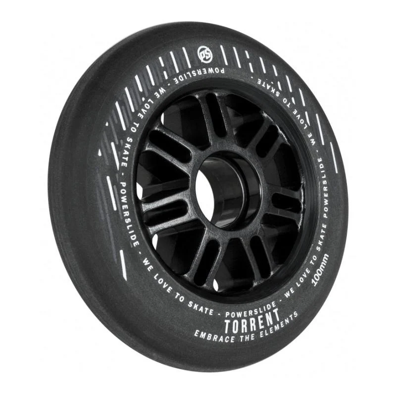 Powerslide Wheels Torrent Rain 100mm/84a black - Image 2