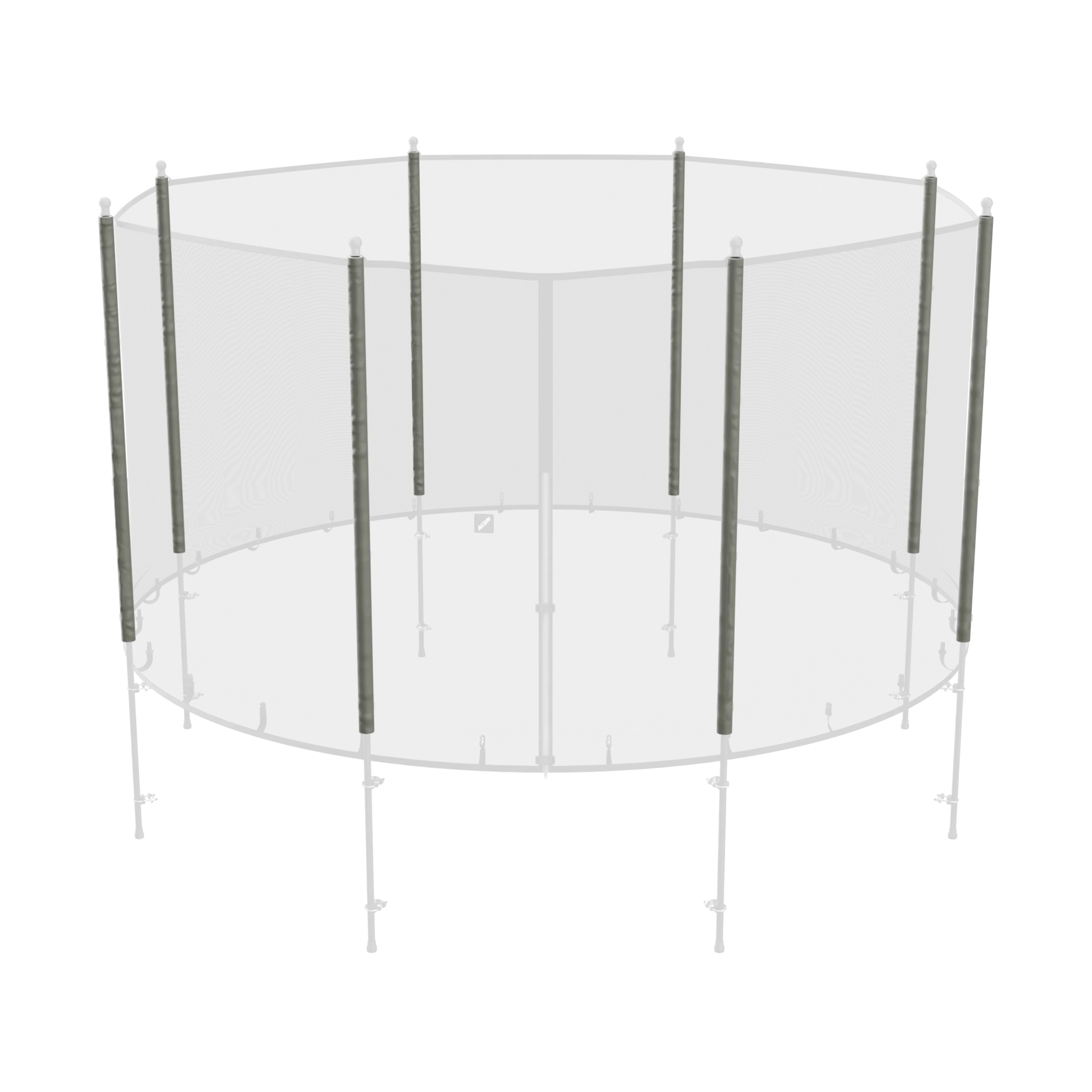 PVC-Hüllen-Paket für ACON Standard-Sicherheitsnetz, 8 Stück - Image 2