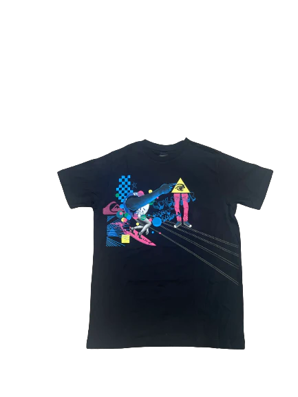 Quiksilver T-shirt Cosmic Barrels black
