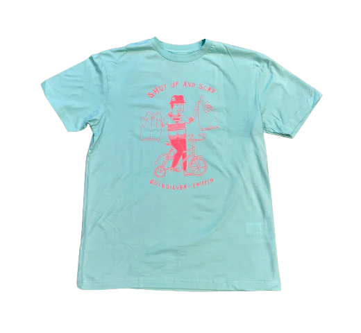 Quiksilver T-shirt Mad Waxer turquoise