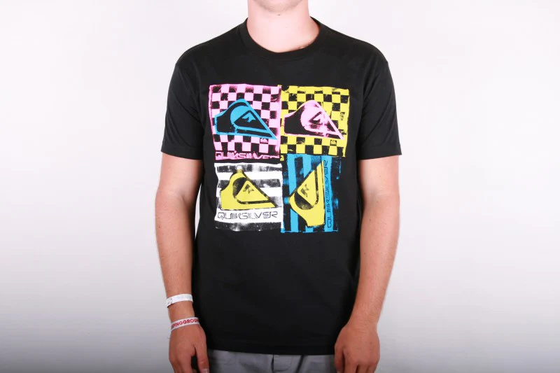 Quiksilver T-shirt Smashmouth - Black
