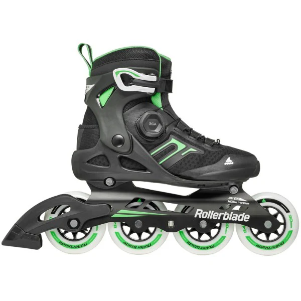Rollerblade Fitness Skate Macroblade 90 B0A Black/Mint - Image 2