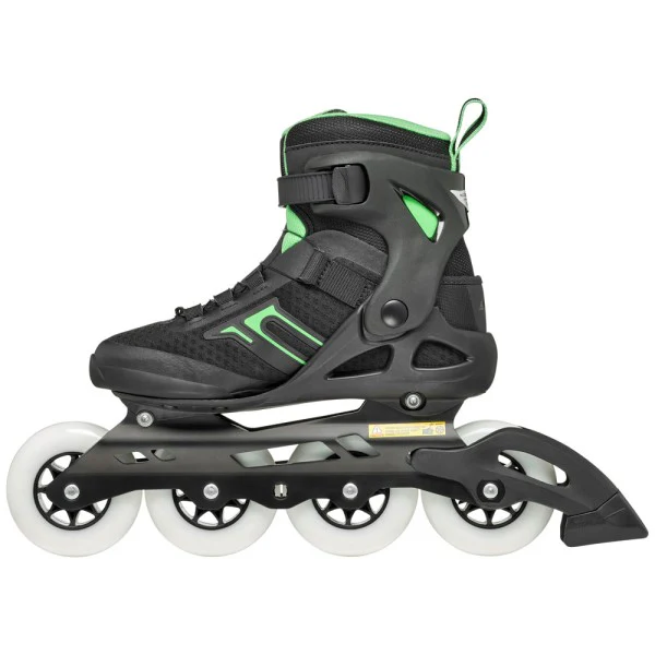 Rollerblade Fitness Skate Macroblade 90 B0A Black/Mint - Image 3