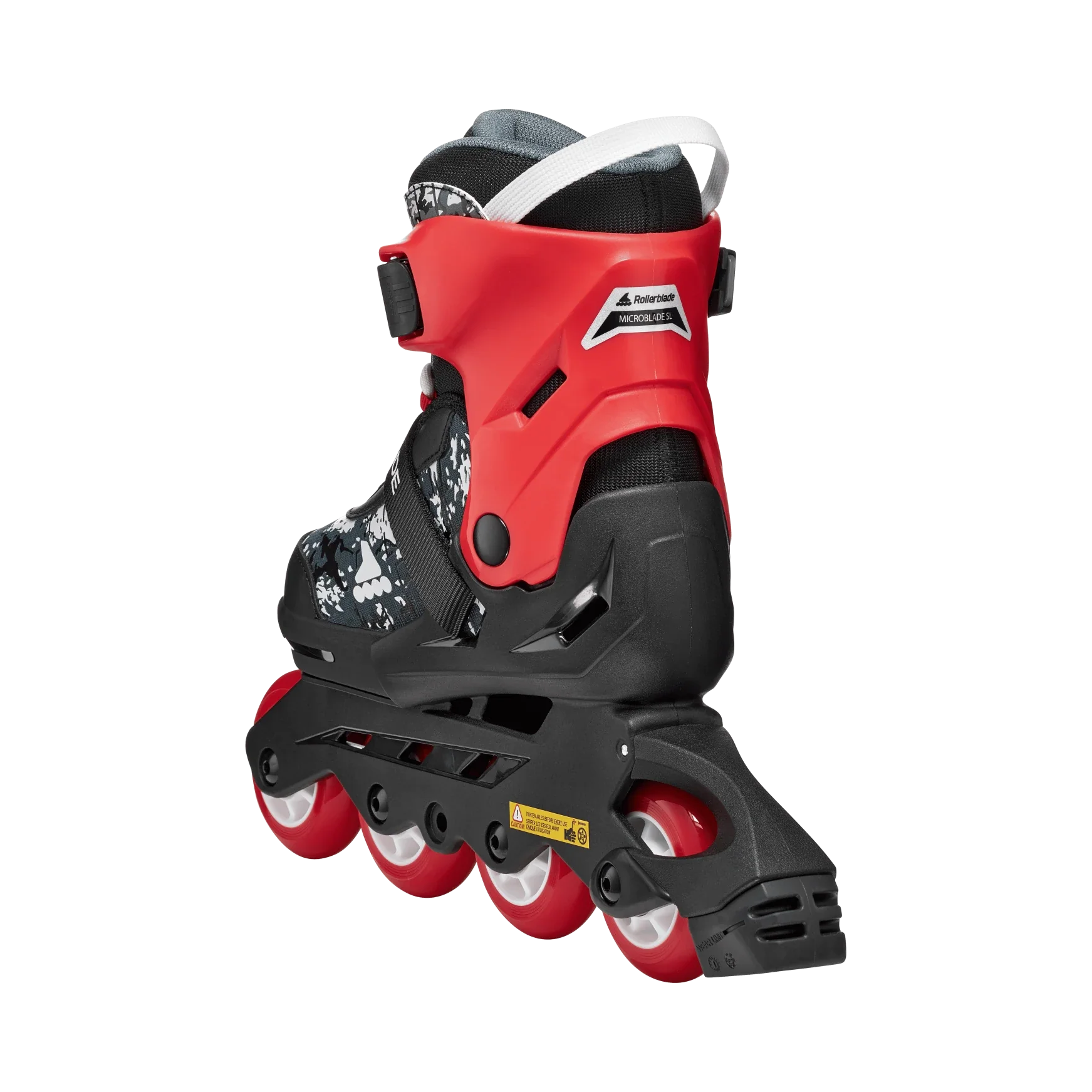 Rollerblade Kids Skate Microblade SL 26 Black/Red - Image 3