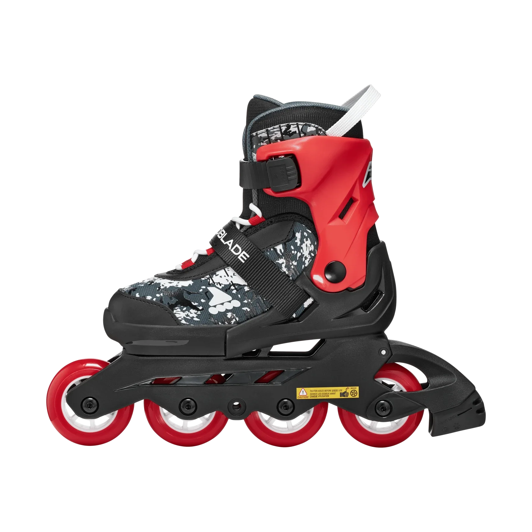 Rollerblade Kids Skate Microblade SL 26 Black/Red - Image 5