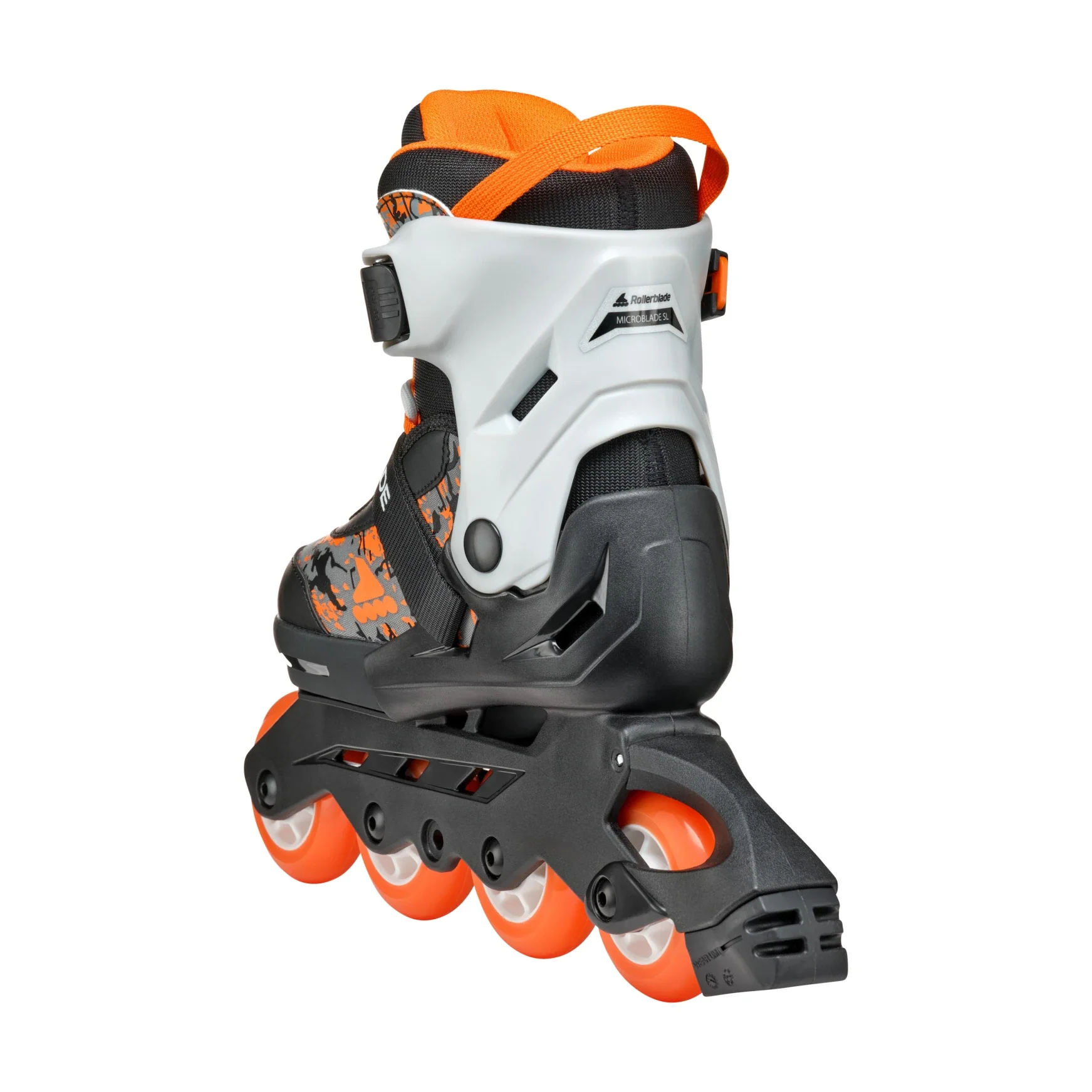 Rollerblade Kids Microblade SL Black/Orange - Image 4