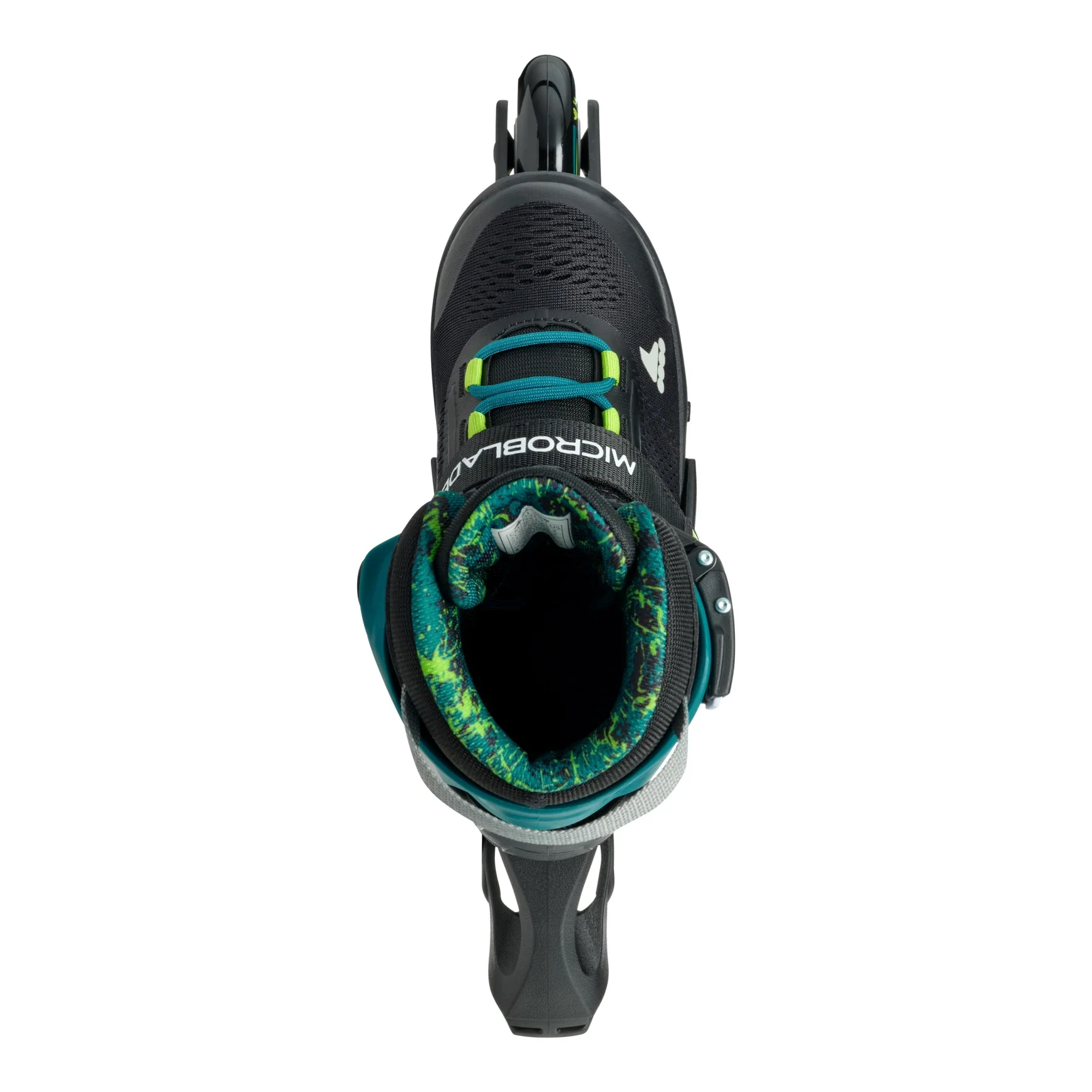 Rollerblade Microblade XT Black/Petrol Green - Image 6