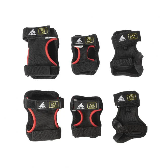 Rollerblade Protection Set Skate Gear Junior 3-Pack black/red - Image 3