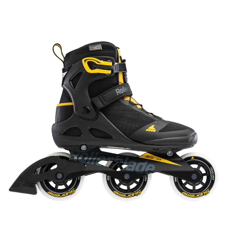 Rollerblade Skates Macroblade 100 3WD black/saffron - Image 2