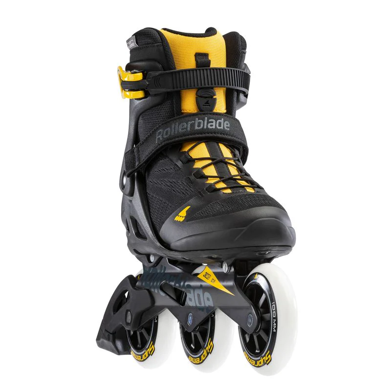 Rollerblade Skates Macroblade 100 3WD black/saffron - Image 3