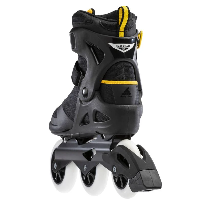 Rollerblade Skates Macroblade 100 3WD black/saffron - Image 5