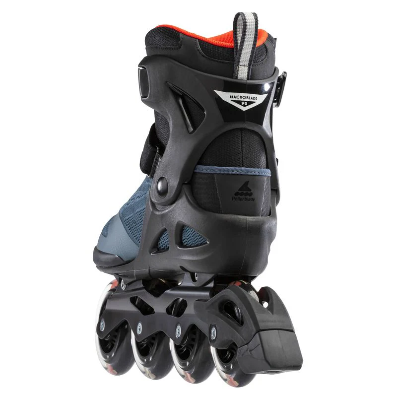 Rollerblade Skates Macroblade 90 Orion Blue/Spicy Orange - Image 5