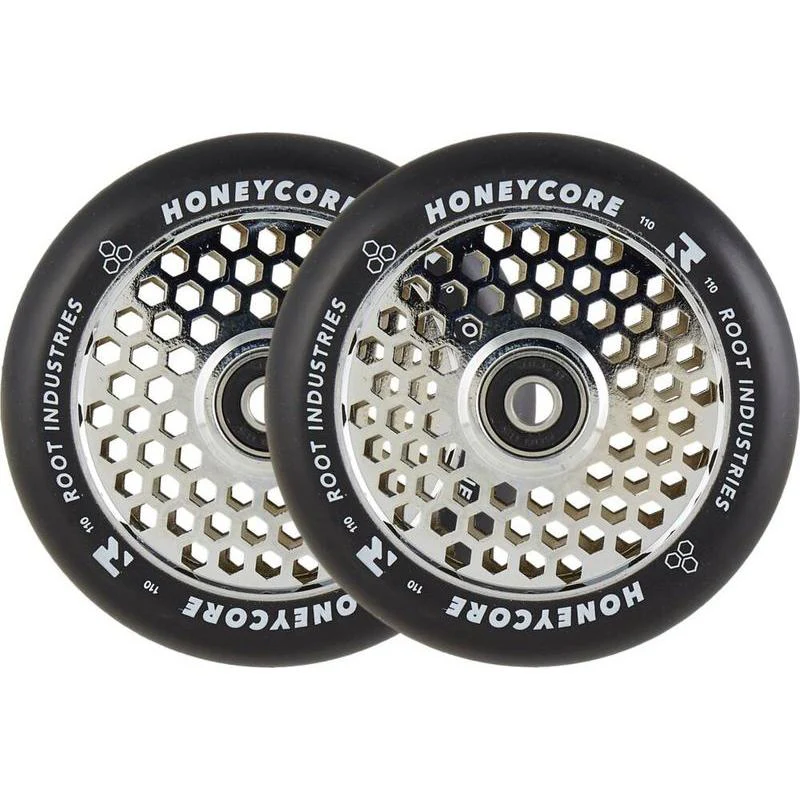 Root Industries Honeycore Wheels 110mm black/mirror