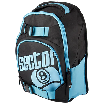 Sector 9 Backpack "Pursuit" - Black/ Blue