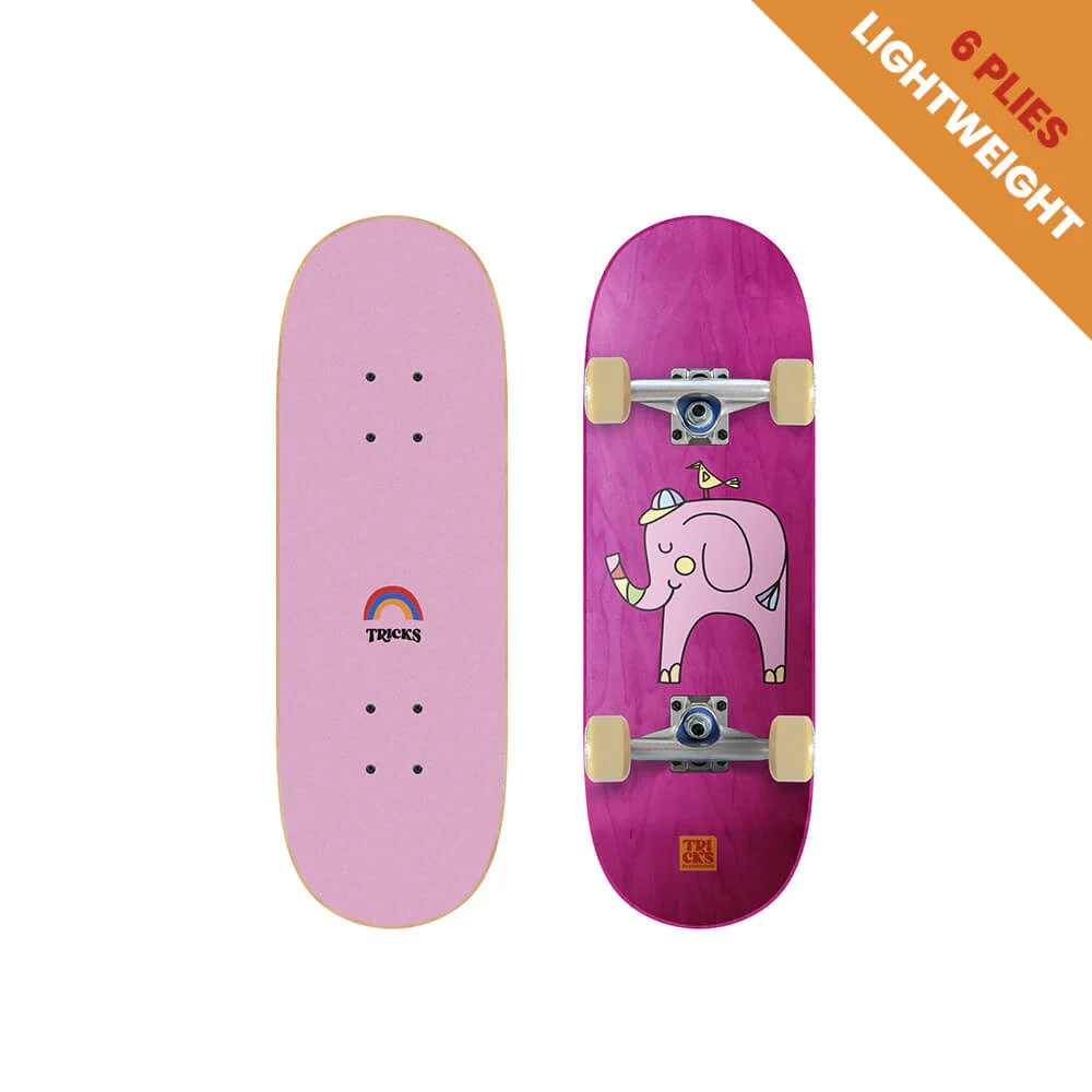 Tricks Complete Mini Skateboard Elephant 7.87