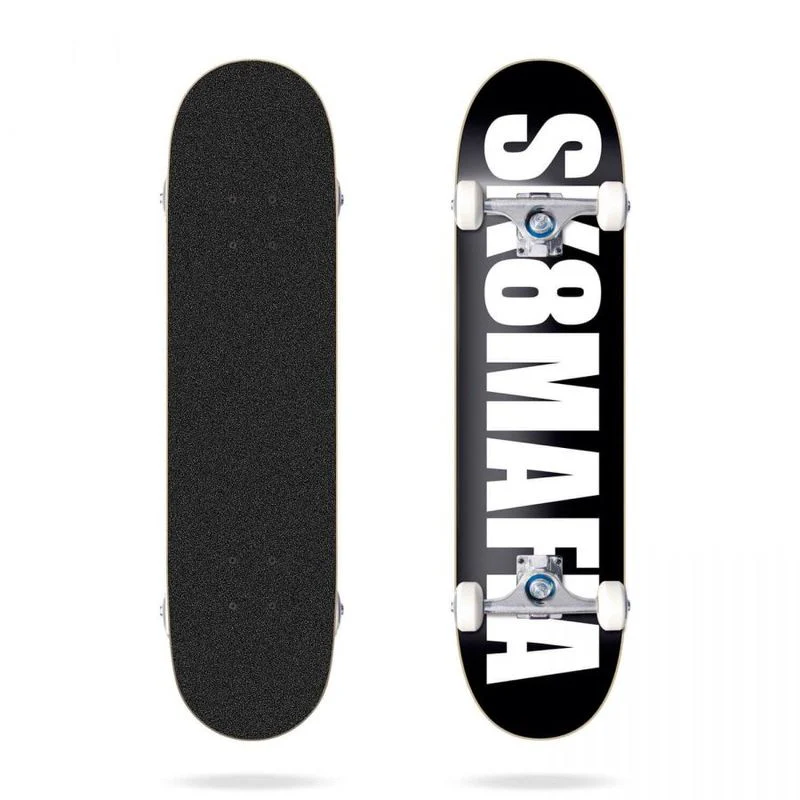 Sk8Mafia Complete Skateboard OG Logo black 7.87''