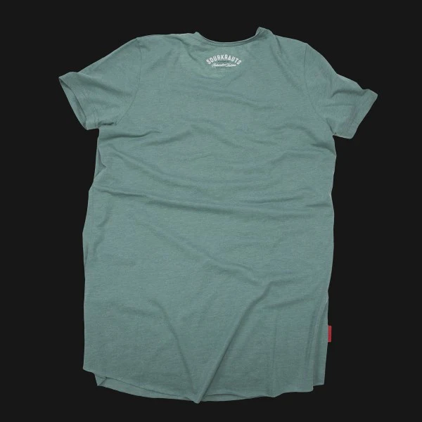 Sourkrauts T-Shirt Oliver grün meliert - Image 2