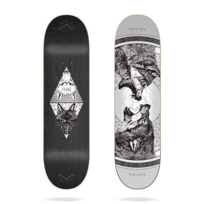 Sovrn Skateboard Deck Geri & Freki 8.0''