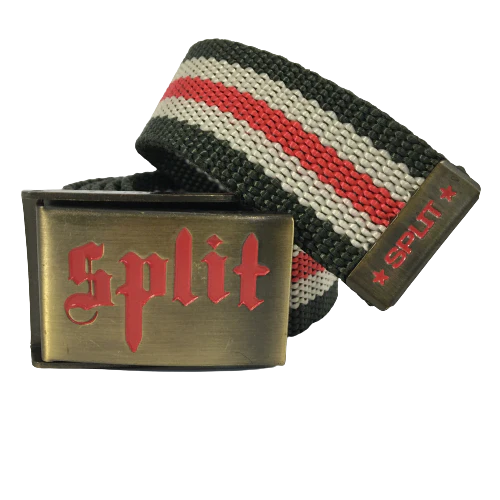 Split Belt Fabric Striped