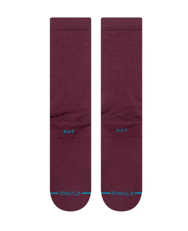 Stance Socks Icon Crew burgundy - Image 3