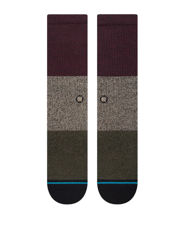Stance Socks Spectrum 2 Bblend Crew burgundy - Image 2