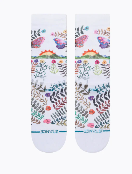 Stance Women's Socks The garden Of Growth white - Image 3