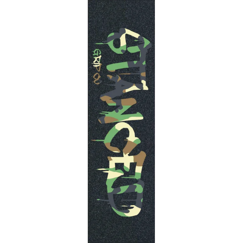 Stanced Logo Griptape Camo