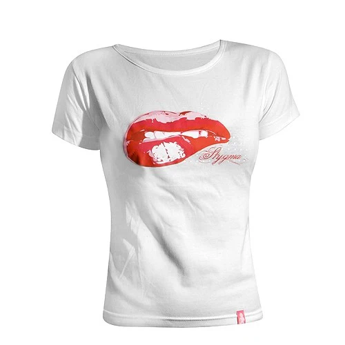 Stygma Girls T-shirt Lips black - Image 2