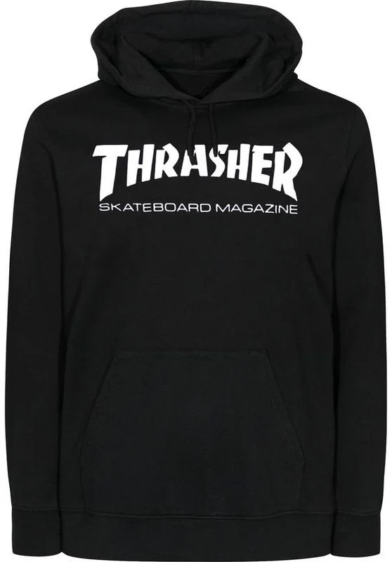 Thrasher Hoodie Skate Mag black