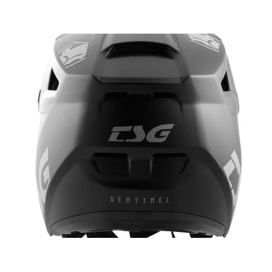 TSG Fullface Helmet Sentinel Solid Color Satin Black - Image 2