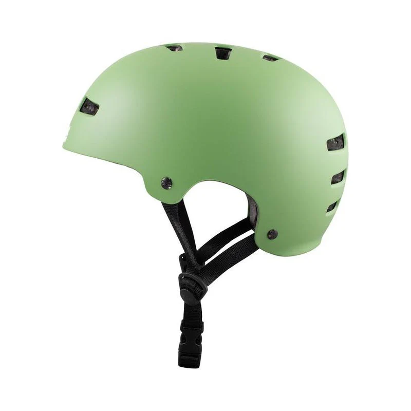 TSG Helm Evolution Solid Colors Satin fatigue green - Image 3
