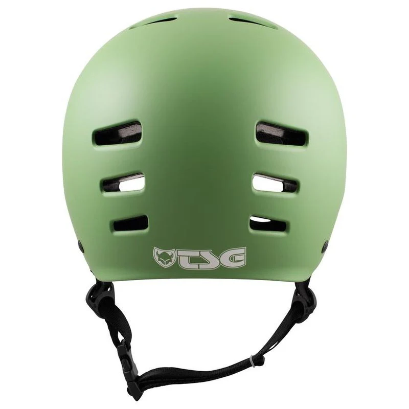 TSG Helm Evolution Solid Colors Satin fatigue green - Image 4