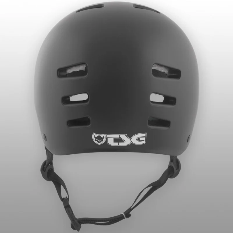 TSG Helmet Evolution Kids Solid Colors Satin Black - Image 4