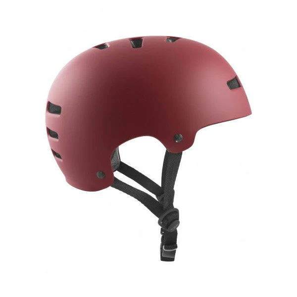 TSG Helmet Evolution Solid Colors satin oxblood - Image 2