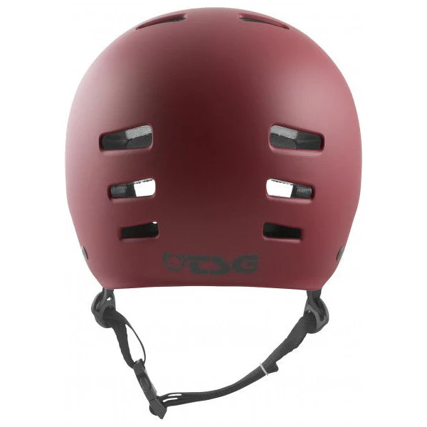 TSG Helmet Evolution Solid Colors satin oxblood - Image 3