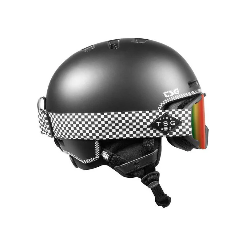 TSG Snowboard Goggle Expect 2.0 lowchecker/rainbow chrome - Image 3