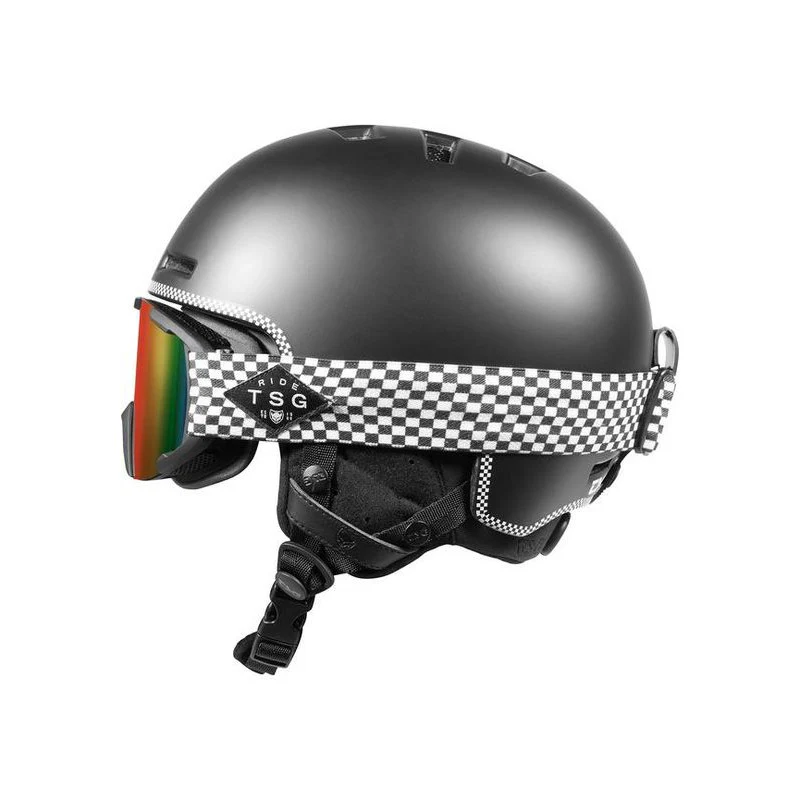 TSG Snowboard Goggle Expect 2.0 lowchecker/rainbow chrome - Image 4