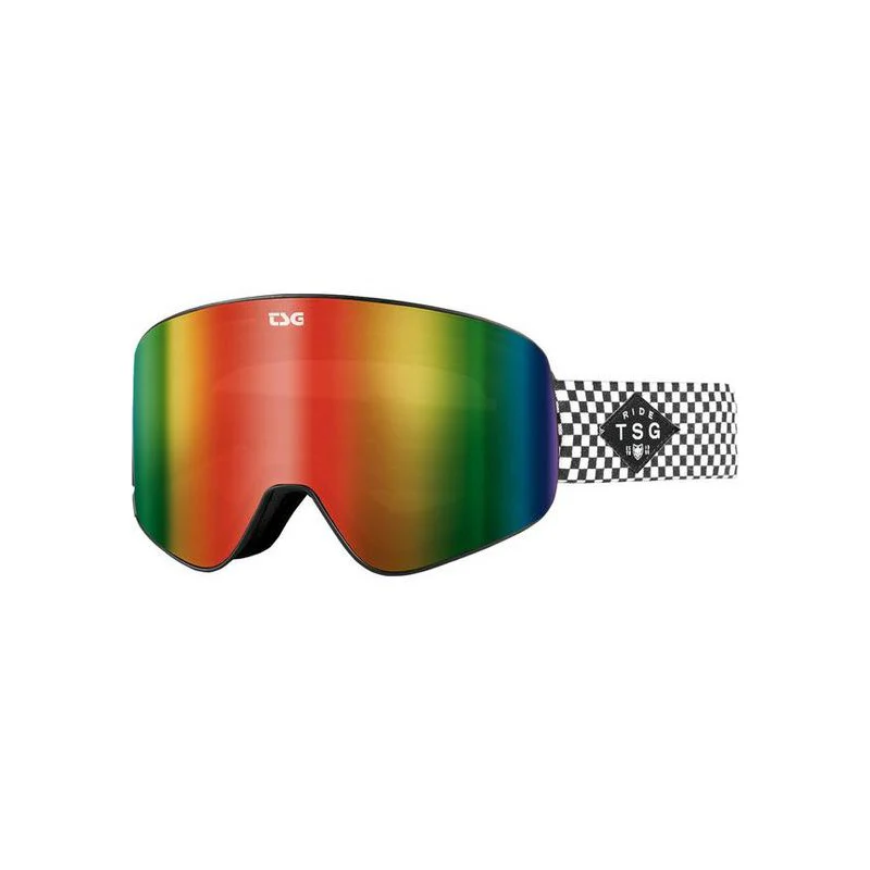 TSG Snowboard Goggle Four lowchecker/rainbow chrome