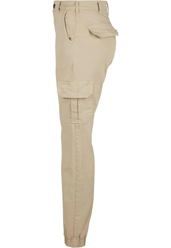 Urban Classics Ladies High Waist Cargo Pants concrete - Image 8