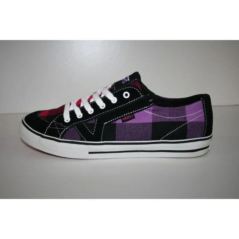 Vans Girls Schuhe Tory Buff Plaid *black/purple* - Image 2