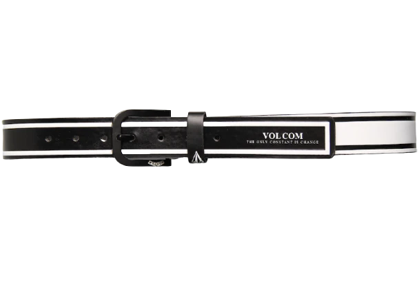 Volcom PU Belt Boldface White - Image 3